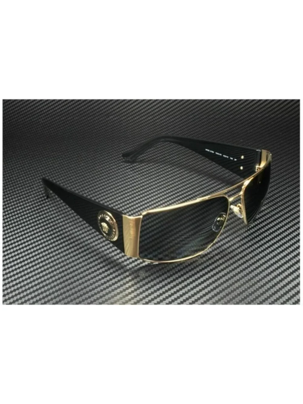 New Versace Men  GOLD Sunglasses  63- 15-